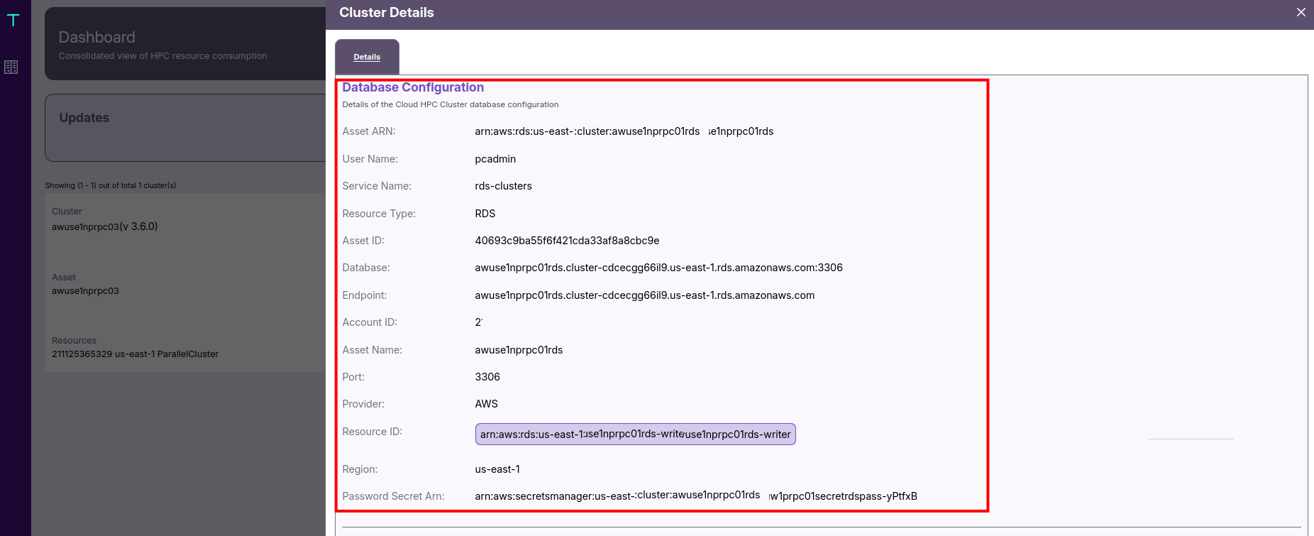 Database Configuration