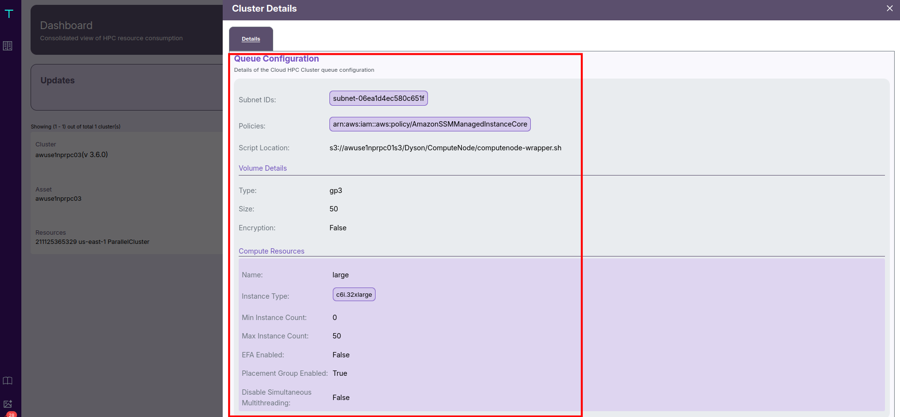 Queue Configuration