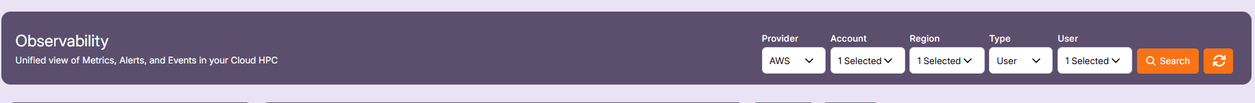 Filter Menu
