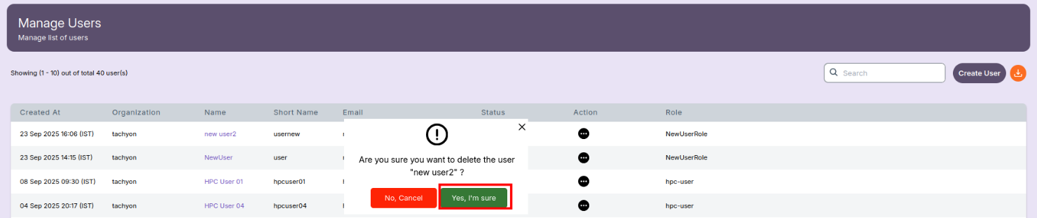 Remove User