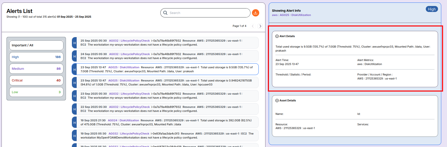 Alert Details