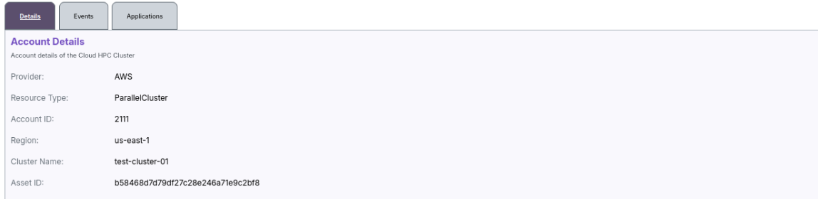 Account Details