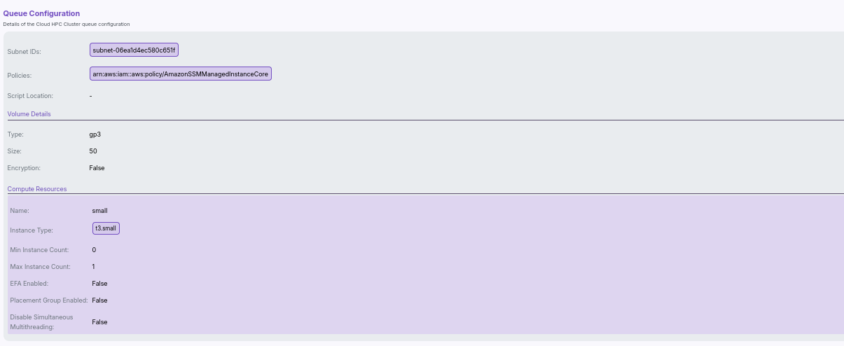 Queue Configuration