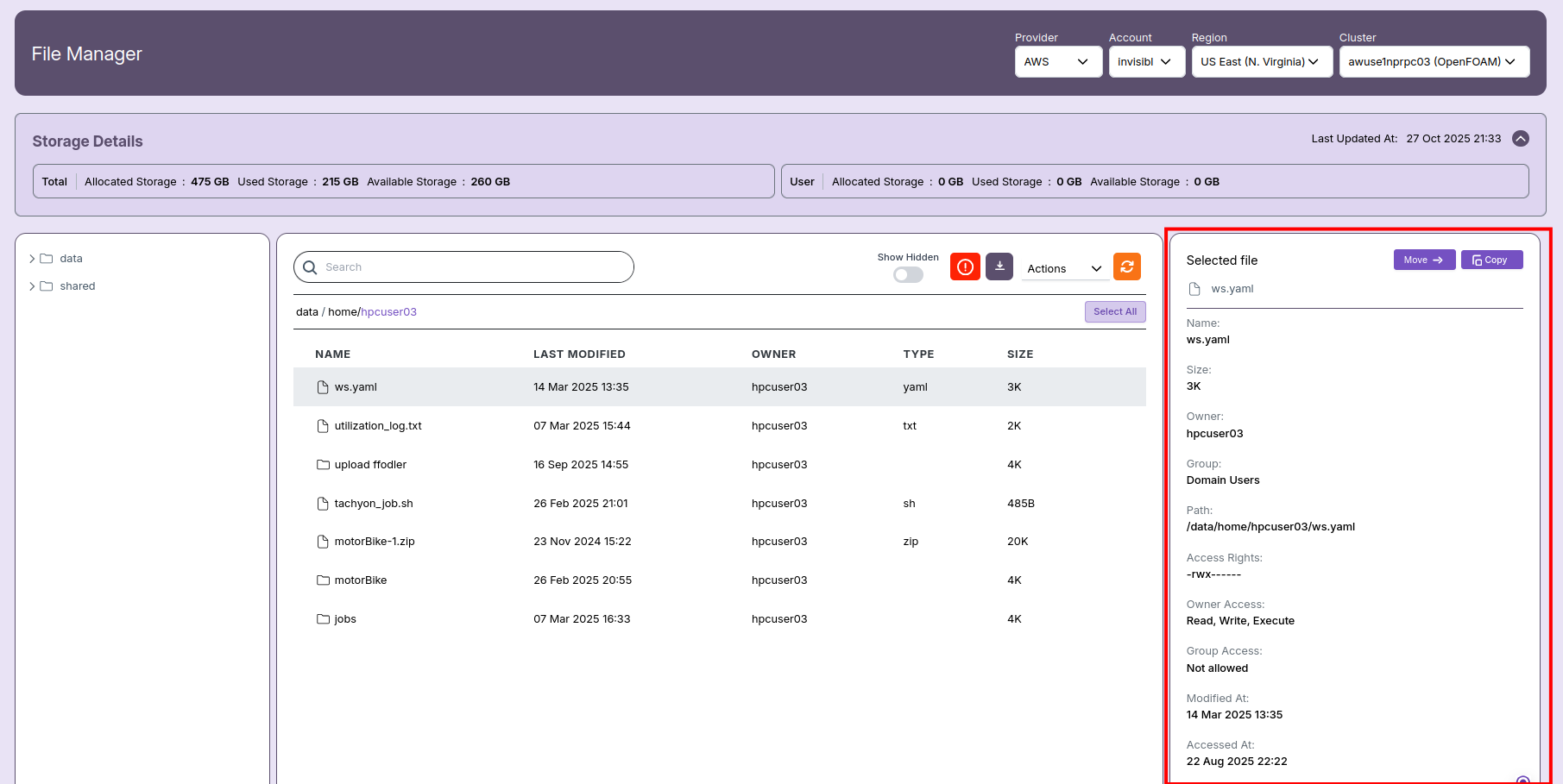 Main File Manager