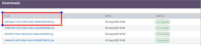 Multiple File/Folder Download