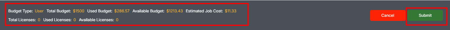 Budget Validation