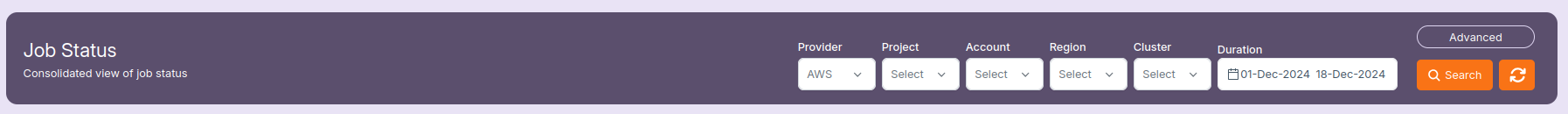 Filter Options