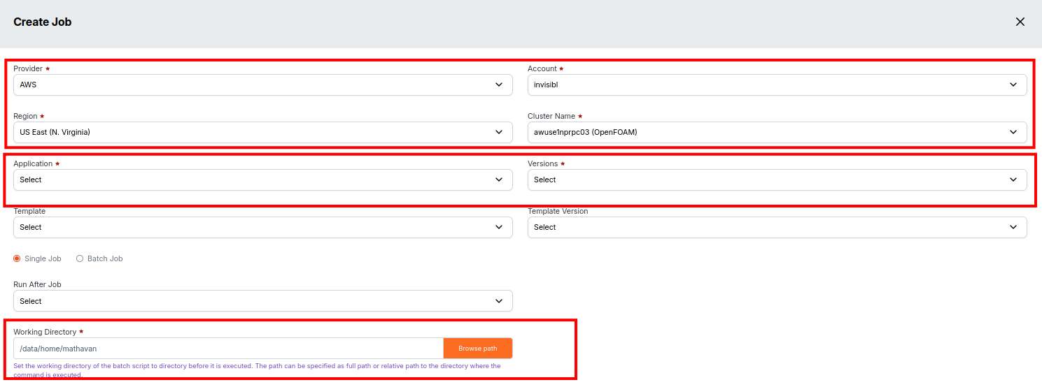Required Details