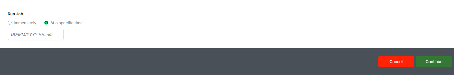 Schedule Toggle