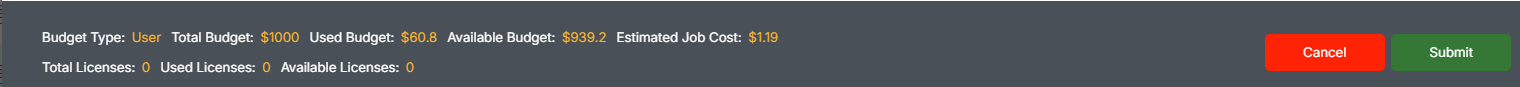 Budget Check