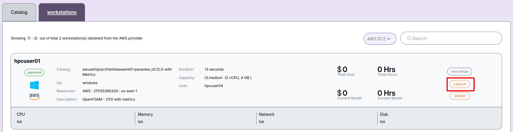 Workstation Request Form